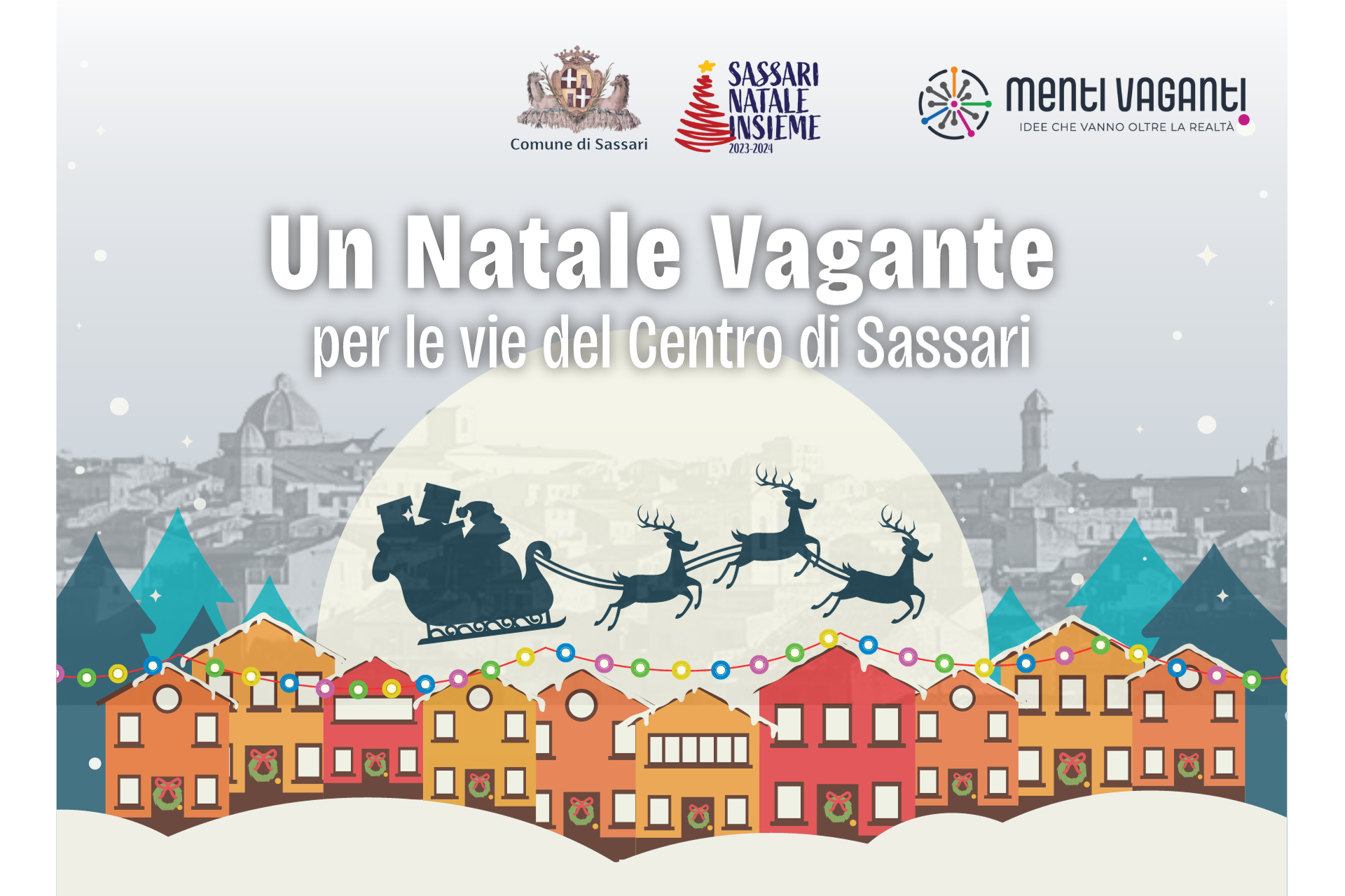 🌟 Sassari si Prepara per una Festa Senza Precedenti: “Un Natale Vagante” 🎄